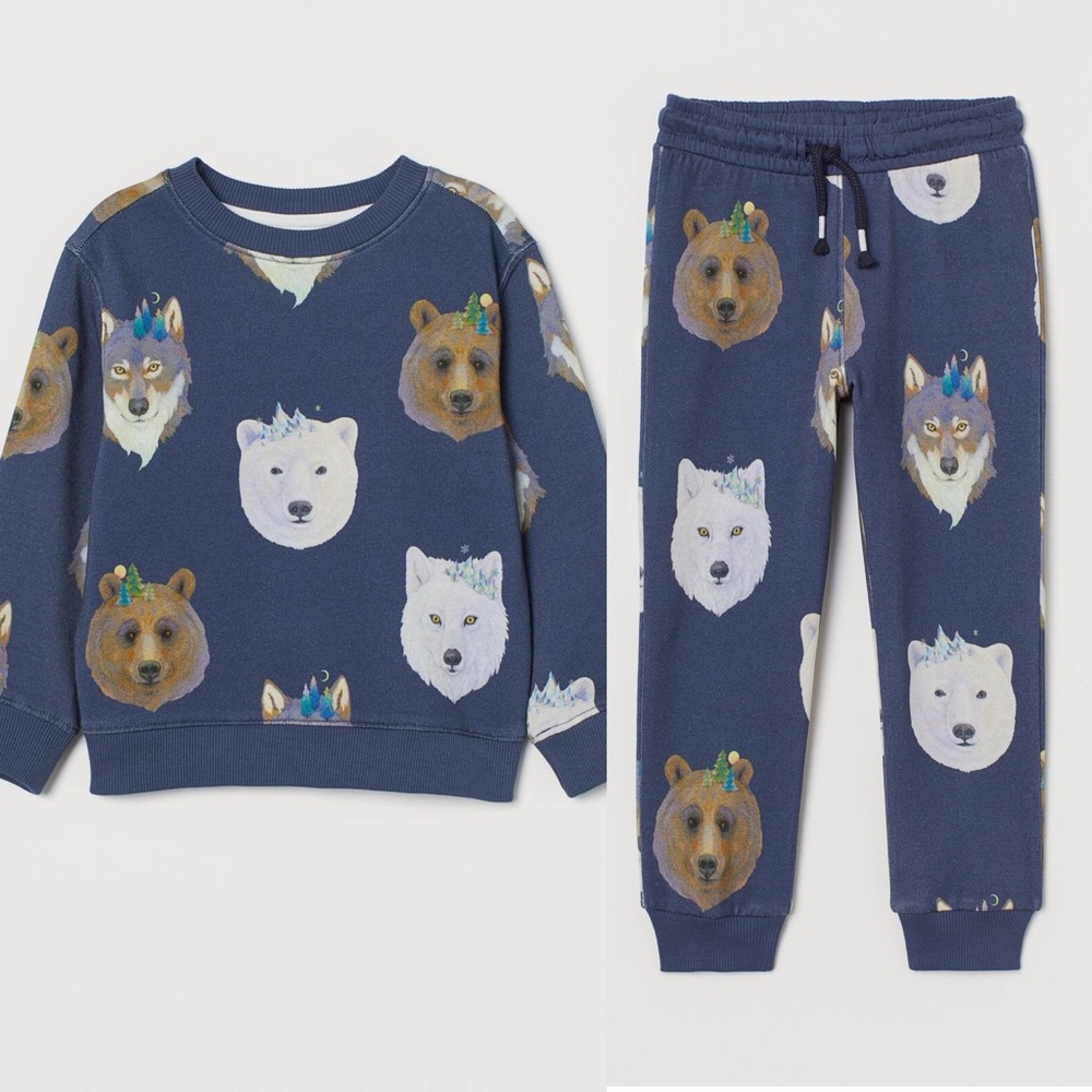 Whooli Chen x H&M kid’s 2 pieces Set
